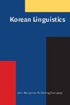 korean linguistics杂志